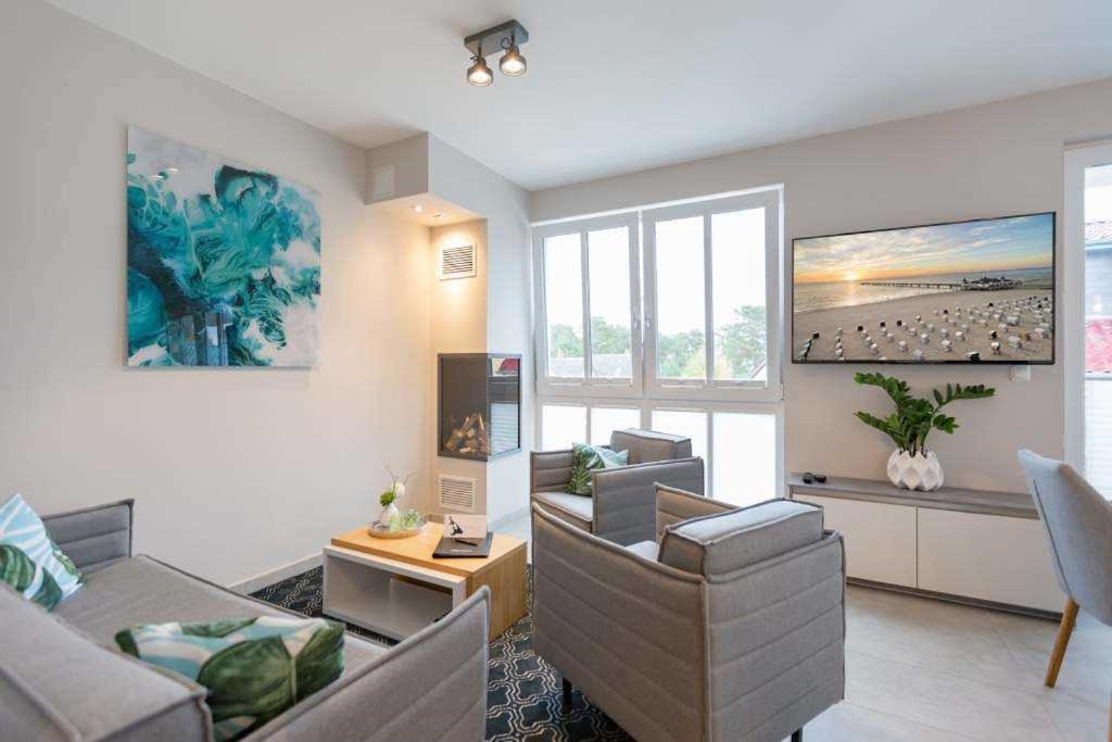 Domizil Duene 8 App 6 Apartment Heringsdorf  Bagian luar foto
