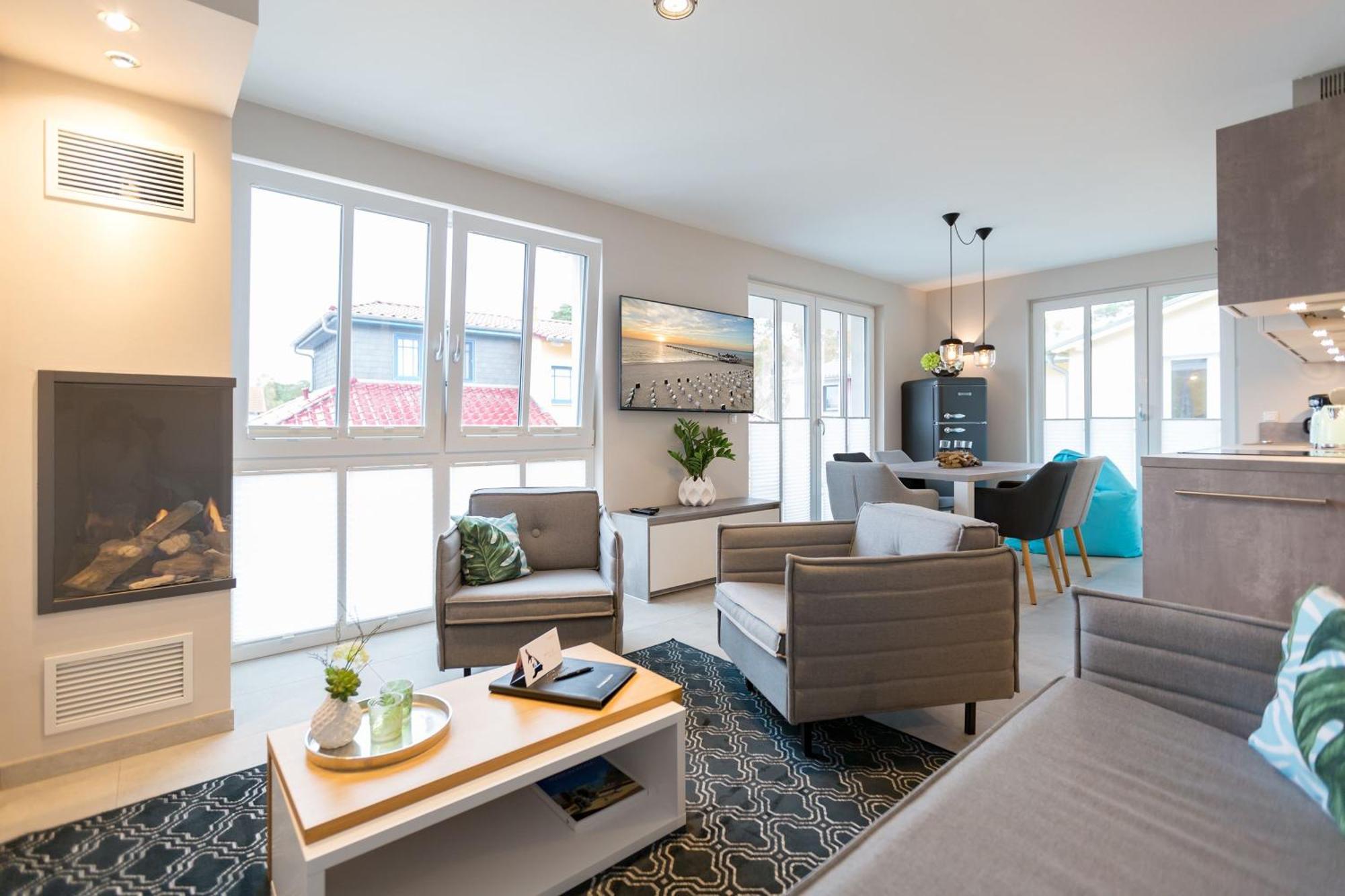 Domizil Duene 8 App 6 Apartment Heringsdorf  Bagian luar foto