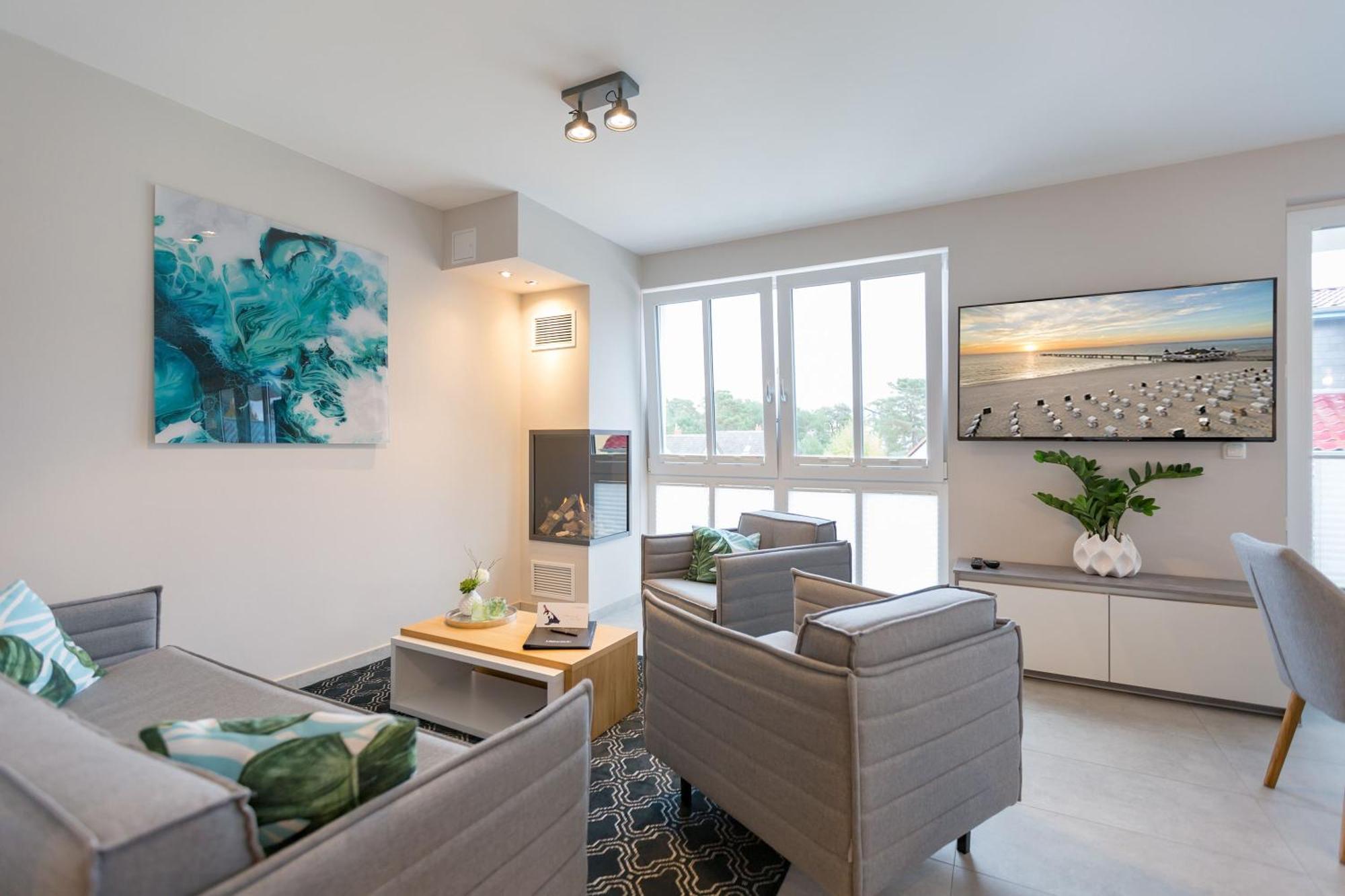 Domizil Duene 8 App 6 Apartment Heringsdorf  Bagian luar foto